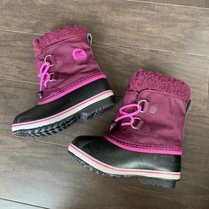 Kids Sorel Snow Boots Sz 13